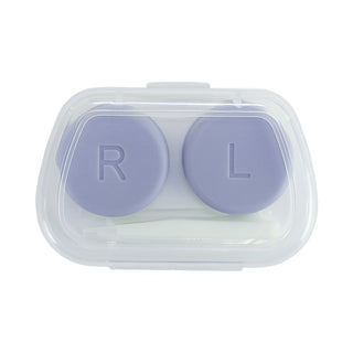 Pastel Contact Lens Case Kit with Applicator & Tweezer