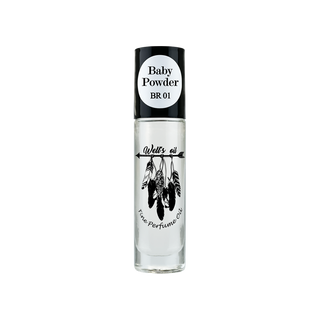 Perfume Oil Roll-On 0.33 fl Oz Inspired by Baby Powder Type