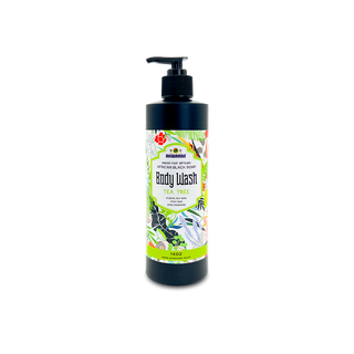 Black Soap Body Wash(Teatree) 16oz