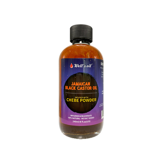 Jamaican Black Castor Oil Infused with Chebe Powder Original