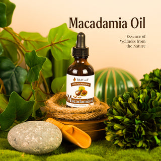 100% Pure Natural Carrier Oil 2 fl. oz. Macadamia