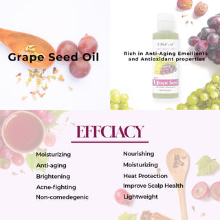 100% Pure Natural Carrier Oil Grapeseed