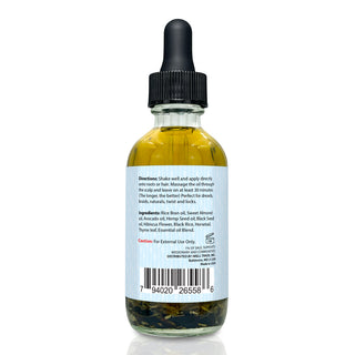 Black Rice Ayurvedic Hair Oil 2oz