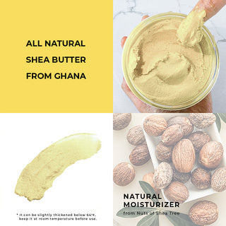 Whipped Shea Butter (Gold Pineapple) - 12 oz.