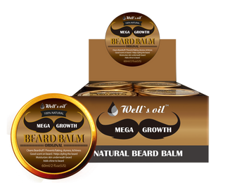 Mega Growth Beard Balm 2oz