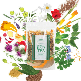 Well's Herb 22 Kinds Herbal Hair Tea 4 oz.