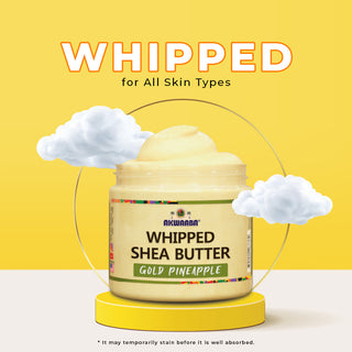 Whipped Shea Butter (Gold Pineapple) - 12 oz.