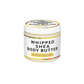 (NEW) Whipped Shea Butter (Sweet Mango) - 12 oz.