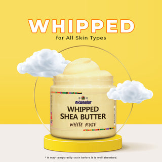 Whipped Shea Butter (White Rose) - 12 oz.