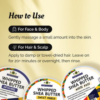 Whipped Shea Butter (Jamaican Tropic) - 12 oz.